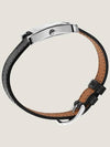 Women's Heure H Leather Band Watch Black - HERMES - BALAAN 3