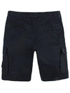 Wappen Pocket Cargo Shorts Navy - STONE ISLAND - BALAAN 4