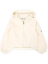 Kids Pocket Wappen Patch Hood Zip up Ivory 8G00020 809AG 050 8 10A - MONCLER - BALAAN 2