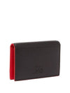 Spike Black Spike Leather Fold Card Holder 1175007 - CHRISTIAN LOUBOUTIN - BALAAN 3