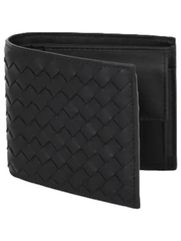 Intrecciato Coin Pocket Half Wallet Men - BOTTEGA VENETA - BALAAN 1