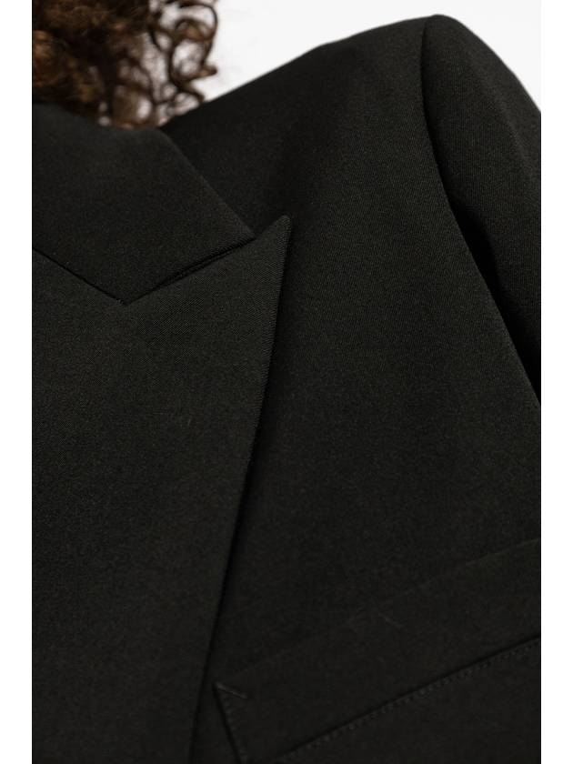 Yohji Yamamoto Wool Blazer, Women's, Black - YOHJI YAMAMOTO - BALAAN 5