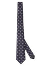 VT4008 010 U888 All Over Tree Tie - MULBERRY - BALAAN 2