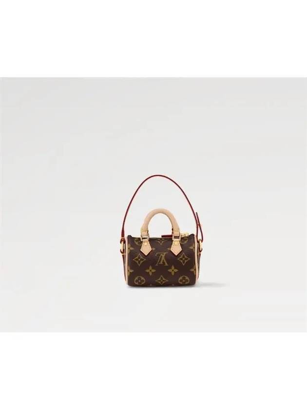 Monogram Speedy Bag Charm Brown - LOUIS VUITTON - BALAAN 4