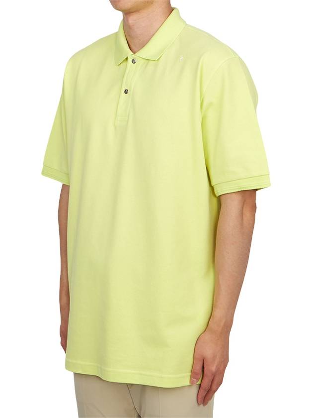 Men's Stellina Polo Shirt Green - STONE ISLAND - BALAAN 3