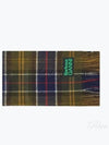 Tartan Check Wool Muffler - BARBOUR - BALAAN 2