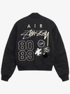 Stussy Reversible Jacket Black - NIKE - BALAAN 2