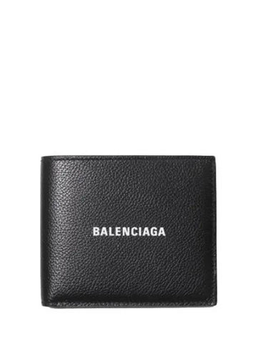 Cash Logo Half Wallet Men - BALENCIAGA - BALAAN 1