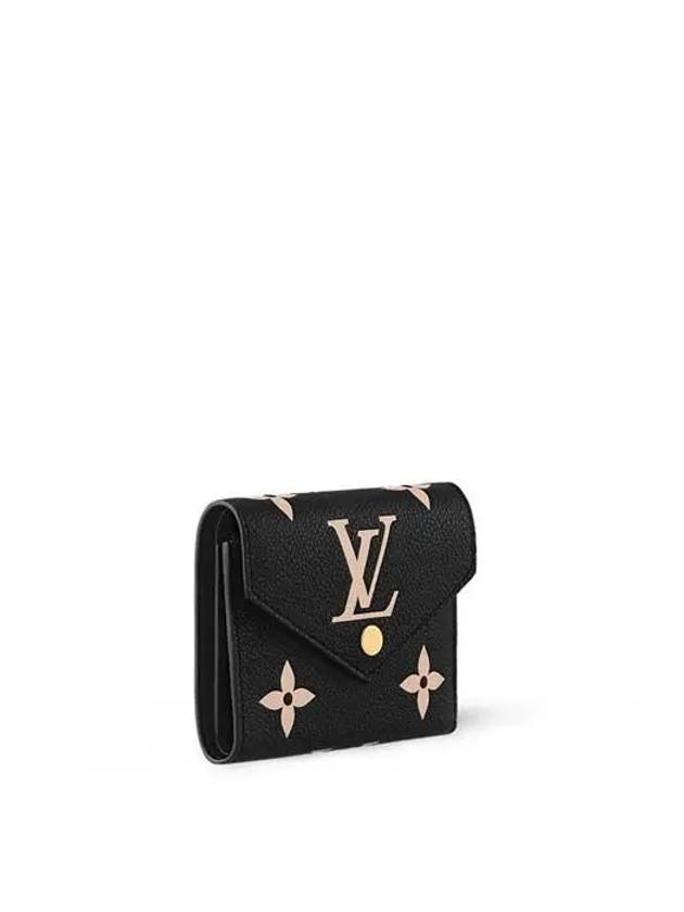 Victorine Monogram Half Wallet Black - LOUIS VUITTON - BALAAN 3