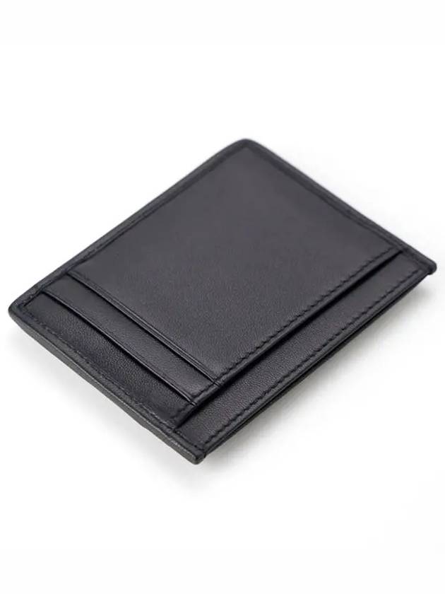 Matelasse Nappa Leather Card Wallet Black - MIU MIU - BALAAN 5