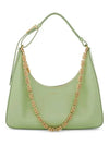 Moon Cut Chain Shoulder Bag Green - GIVENCHY - BALAAN 2