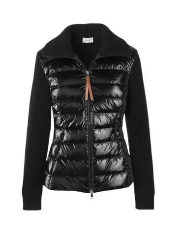 Women s padded zip up cardigan 9B00017 M1241 999 - MONCLER - BALAAN 1