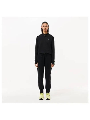 Women s Double Face Jogger Pants Black - LACOSTE - BALAAN 1