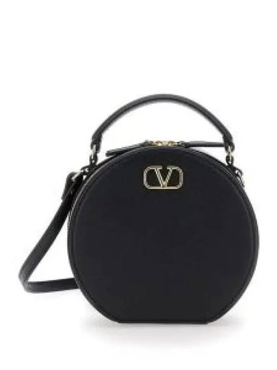 V Logo Signature Cross Bag Black - VALENTINO - BALAAN 2