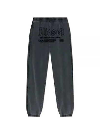 P Marky Embroidered Logo Track Pants Black - DIESEL - BALAAN 2