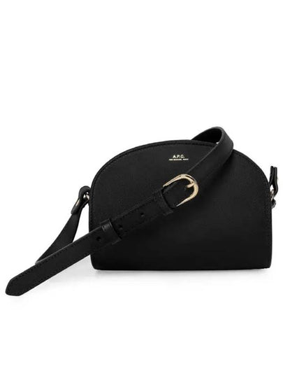 Saffiano Demi Rune Mini Cross Bag Black - A.P.C. - BALAAN 2