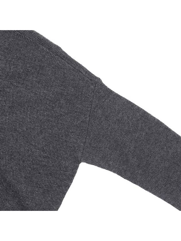 Women's Palato M Logo Knit Top Dark Grey - MAX MARA - BALAAN 5