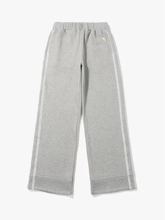 Diadora cross coat lace line sweatpants MELANGE GRAY - DIADORA - BALAAN 1