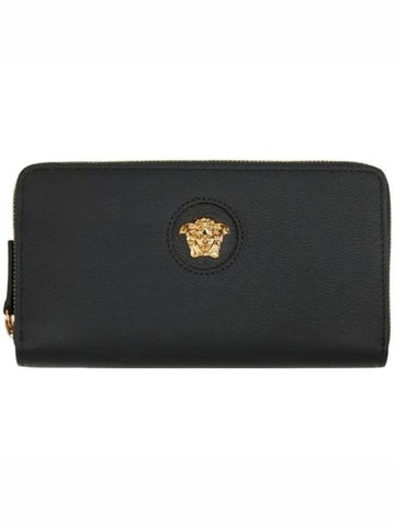 La Medusa La Medusa Head Leather Zipper Long Wallet - VERSACE - BALAAN 1