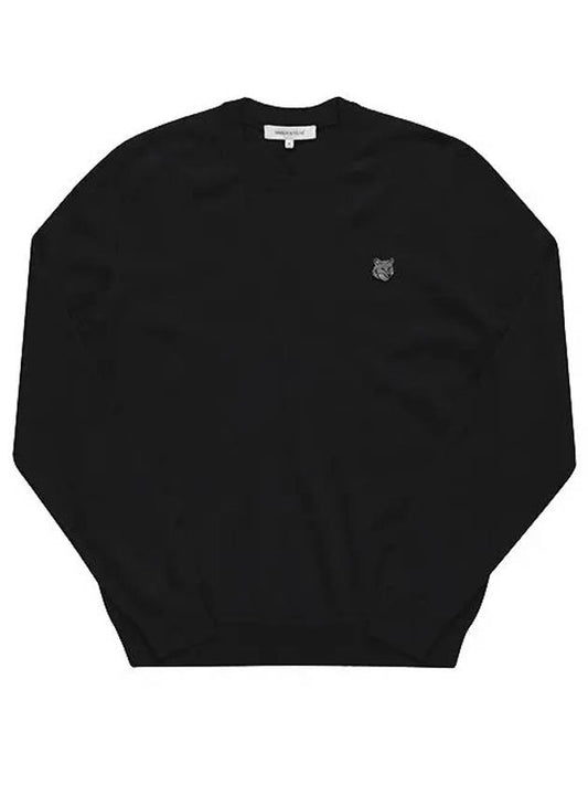 Fox Patch Sweater MM00815KT1036 - MAISON KITSUNE - BALAAN 2