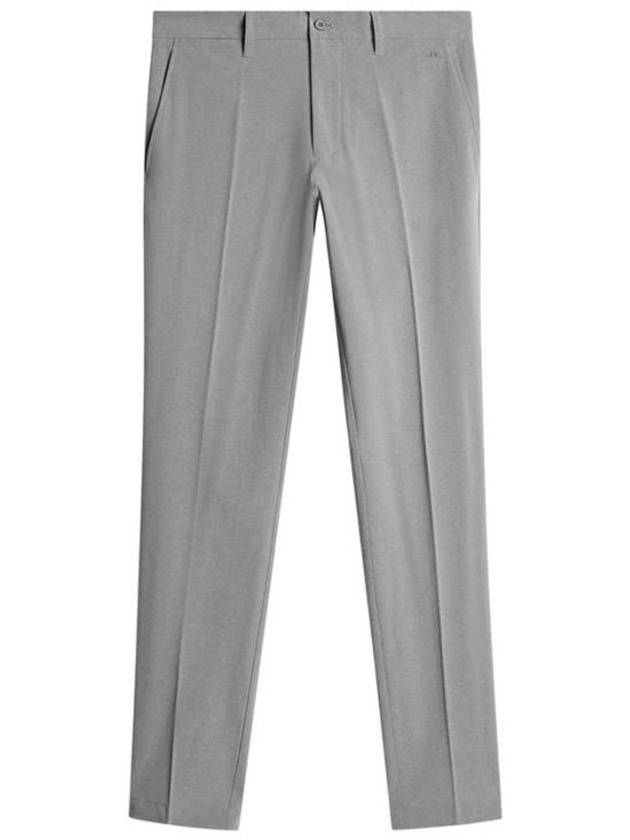 Men's Ellott Stretch Pants Medium Grey Melange - J.LINDEBERG - BALAAN 2