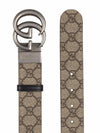 GG Marmont Reversible Leather Belt Beige - GUCCI - BALAAN 4