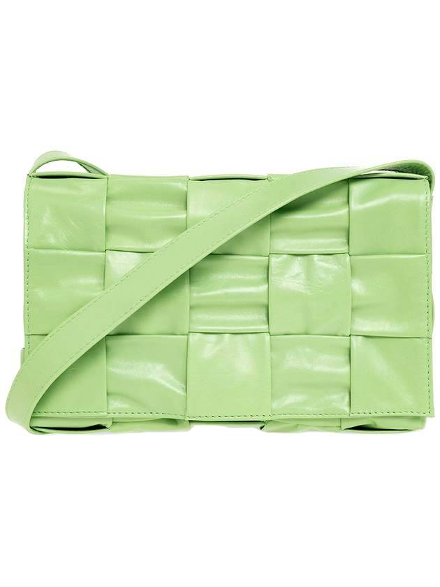 Cassette Small Cross Bag Pistachio - BOTTEGA VENETA - BALAAN 1