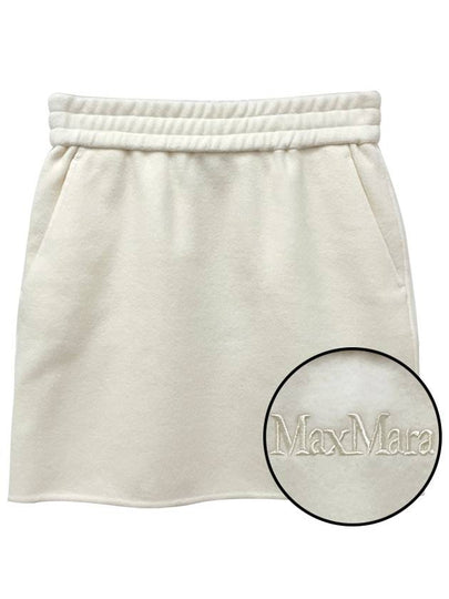 Onagro Mini A Line Skirt White - MAX MARA - BALAAN 2