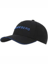 Hennric Embroidered Logo Ball Cap Black - J.LINDEBERG - BALAAN 3