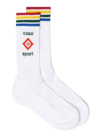 CASABLANCA UNISEX PRINTED SOCKS - CASABLANCA - BALAAN 1