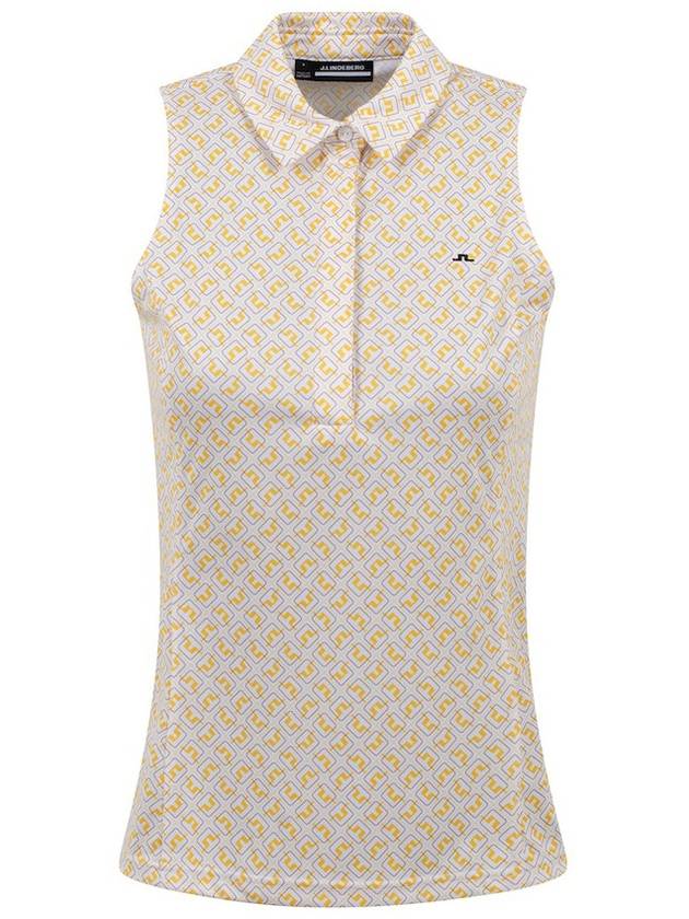 Dena Print Sleeveless Golf Top GWJT06821 - J.LINDEBERG - BALAAN 3