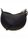 Fendigraphy Leather Small Tote Bag Black - FENDI - BALAAN 3