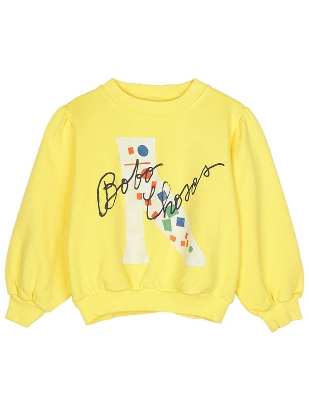 Kids brushed sweatshirt B224AC054 721 - BOBO CHOSES - BALAAN 1