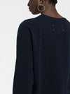 Lambswool Sweater Knit Top Blue - MAISON MARGIELA - BALAAN 4