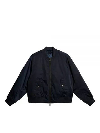 Bradfield Twill Nylon Zip-Up Jacket Navy - J.LINDEBERG - BALAAN 2