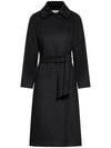 Manuela Single Coat Black - MAX MARA - BALAAN 2