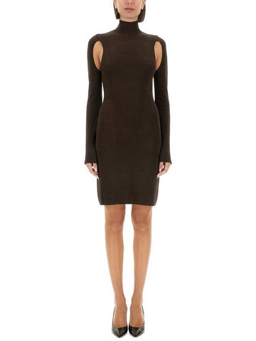 Helmut Lang Air Turtleneck Dress - HELMUT LANG - BALAAN 1