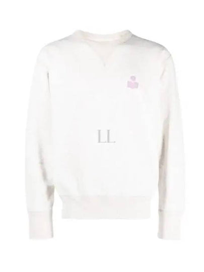 Mike Cotton Logo Sweatshirt Ecru - ISABEL MARANT - BALAAN 2