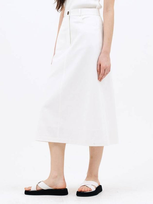 classic A line skirt_white - JUN BY JUN K - BALAAN 1