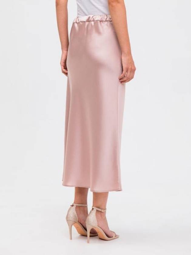 Editore Long H-Line Skirt Pink - MAX MARA - BALAAN 4