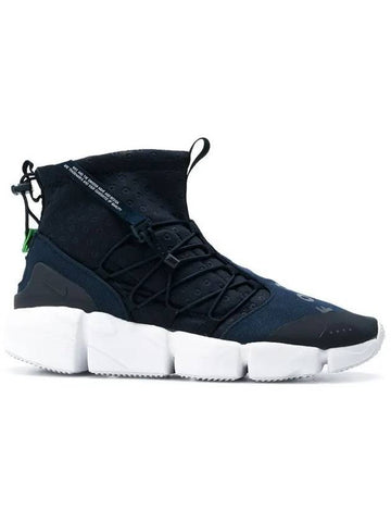 Lab Air Footscape Mid Utility High Top Sneakers Obsidian - NIKE - BALAAN 1