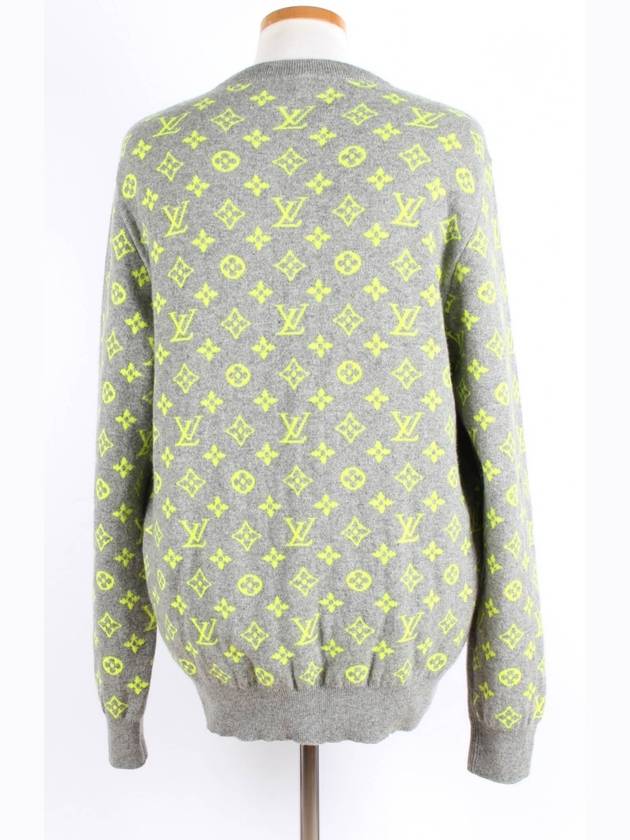 LV half and monogram crewneck - LOUIS VUITTON - BALAAN 4