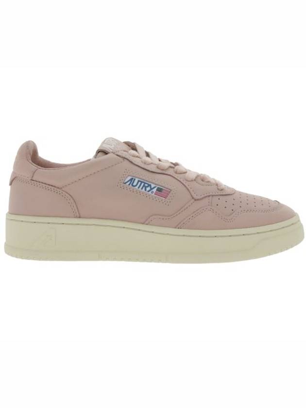 Women's Medalist Goatskin Low Top Sneakers Pink - AUTRY - BALAAN 2