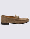 Suede Loafers Beige - BRUNELLO CUCINELLI - BALAAN 3