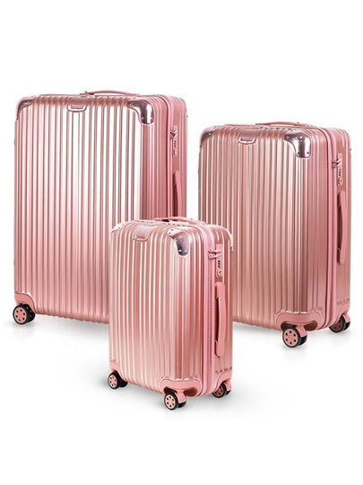 3ZETS travel carrier 3-piece set 20 24 29 inches rose gold - KLEPTON - BALAAN 2