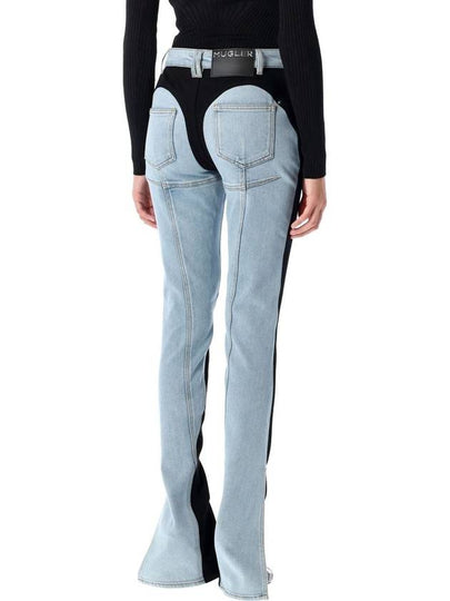 Mugler Bi-Color Skinny Jeans - MUGLER - BALAAN 2