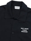 Drold Monsieur Men s Bag Slogan Coach Jacket PERM JT008 BL - DROLE DE MONSIEUR - BALAAN 3