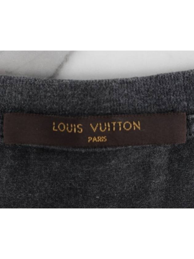 LV logo t shirt short sleeve - LOUIS VUITTON - BALAAN 8