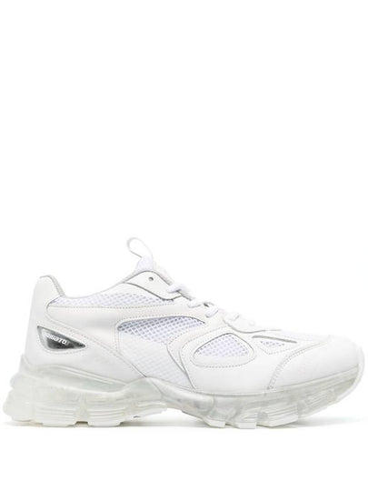 Marathon Transparent Runner Low Top Sneakers White - AXEL ARIGATO - BALAAN 2