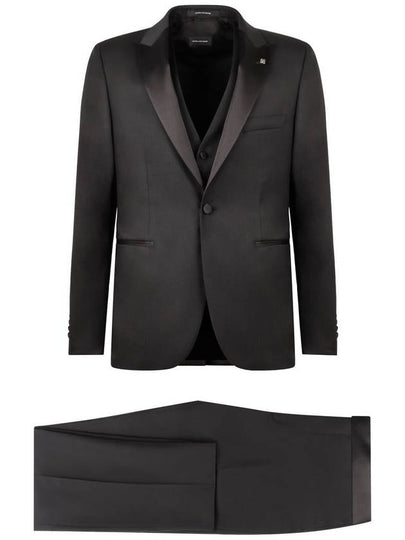 Tagliatore Stretch Wool Three-Pieces Suit - TAGLIATORE - BALAAN 2